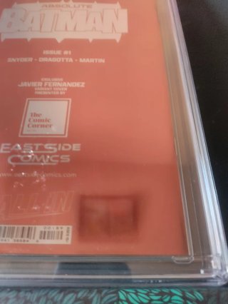 Absolute Batman #1 Javier Fernandez Akira comic