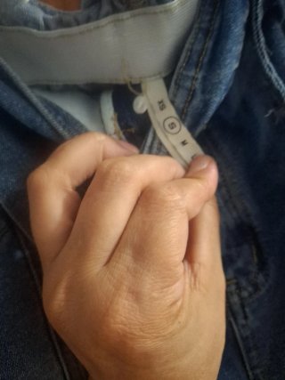 Shorts vaqueros con cinturón