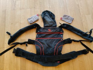 Mochila Porteo Manduca Negra