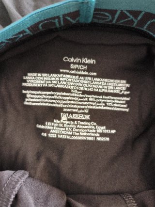 3 Calzoncillos Calvin Klein Microfibra Talla S