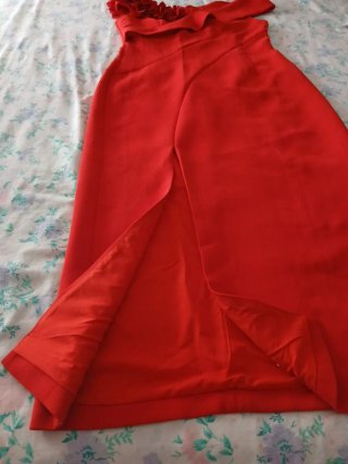 Vestido rojo fiesta Shein Talla S/M nuevo