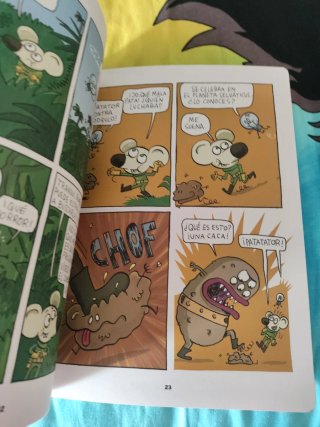 Astro-ratón y Bombillita Parece que chispea