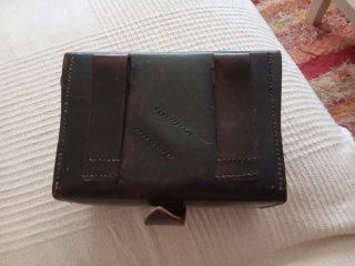Cartera Sanidad Militar Marrón