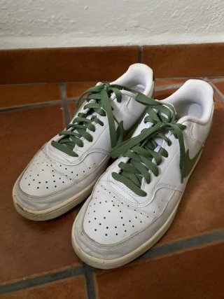 Zapatillas Nike Blancas y Verdes