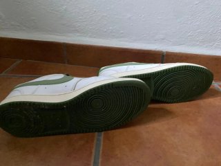 Zapatillas Nike Blancas y Verdes