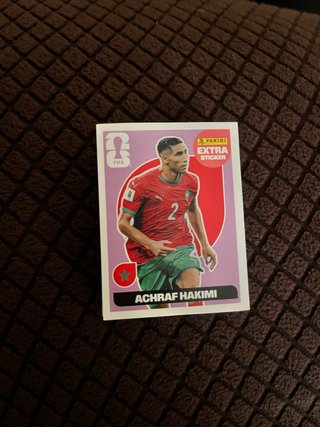 Cromo Panini Extra Sticker Hakimi