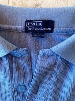 Polo original Vintage Azul Talla XL