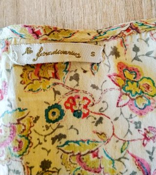 Blusa floral verano mujer Stradivarius Talla S/36