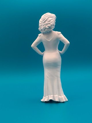 Statua Sophia Loren 3D stampa 18cm