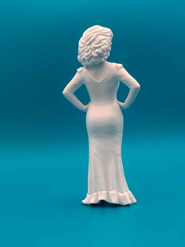 Statua Sophia Loren 3D stampa 18cm