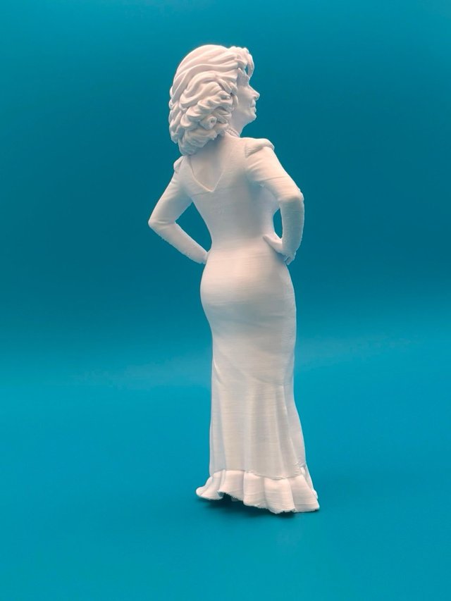 Statua Sophia Loren 3D stampa 18cm