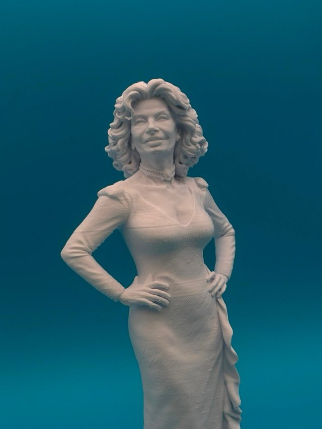 Statua Sophia Loren 3D stampa 18cm