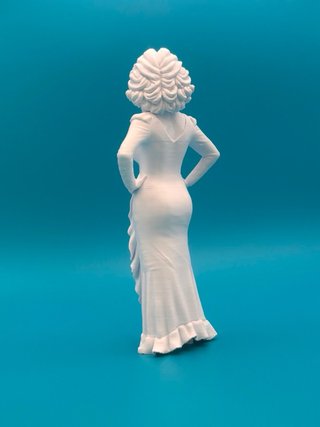 Statua Sophia Loren 3D stampa 18cm
