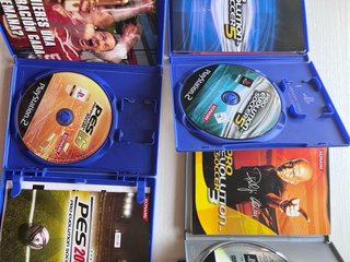 Lote Juegos PS2 PES Completos con Manuales
