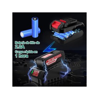 HYCHIKA B088JXZ55T Taladro Percutor 18V 45Nm 27