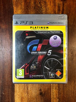 Gran Turismo 5 ps3 platinum GT5