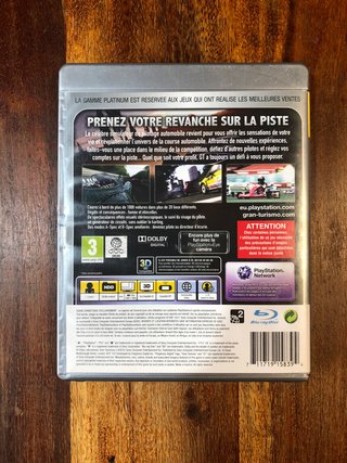Gran Turismo 5 ps3 platinum GT5