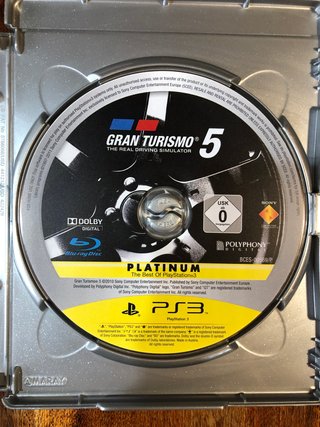 Gran Turismo 5 ps3 platinum GT5