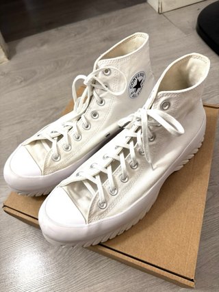 Botas plataforma Converse blancas