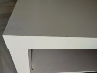 REBAJADO Mesa LACK blanca IKEA