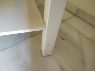 REBAJADO Mesa LACK blanca IKEA