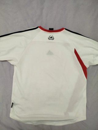 Camiseta Adidas Blanca y Roja