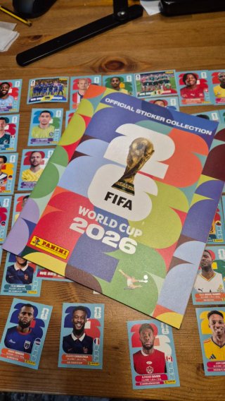 4 Álbumes Panini FIFA World Cup 2026 Nuevos