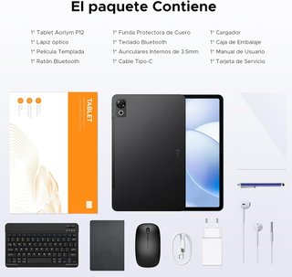 SIN ABRIR Tablet 12 Pulgadas 2.4K 120Hz 10000mAh
