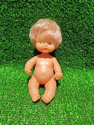 Muñeca Barriguitas rubia ojos azules