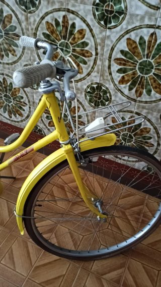 Bicicleta Paseo Amarilla