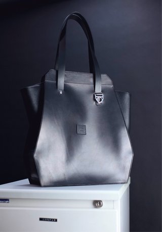 Tote bag cuero