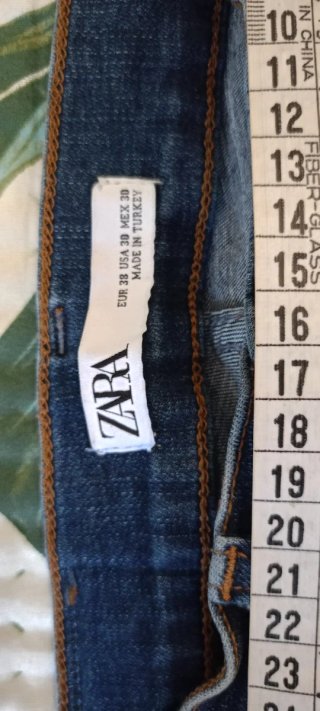 Set Zara Jeans Slim Blu + T-Shirt Grigia