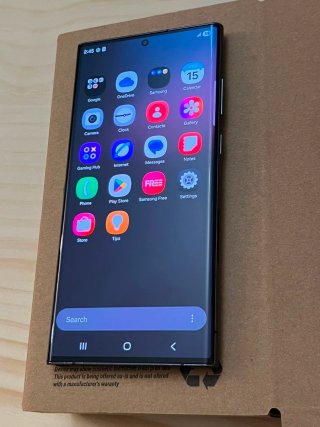 Samsung Galaxy S22 Ultra 5G 128GB Negro