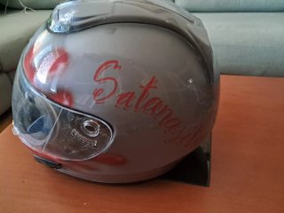 Casco de moto talla L