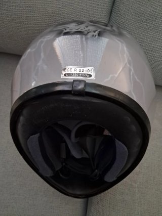 Casco de moto talla L
