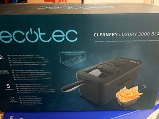 Cecotec Cleanfry Luxury 3000 Black
