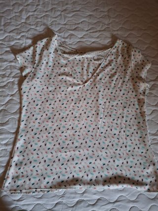Blusa Promod manga corta estampada