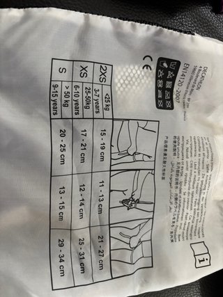 Set Protezioni Bambino Taglia S
