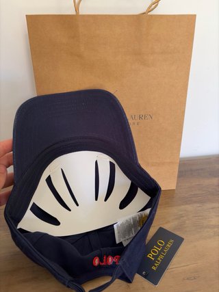 Gorra Polo Ralph Lauren Azul Marino Caballo Rojo
