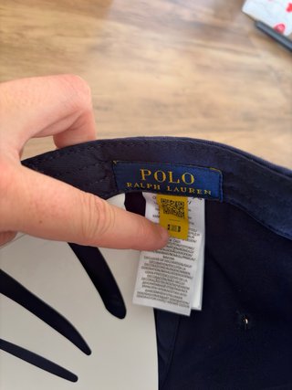 Gorra Polo Ralph Lauren Azul Marino Caballo Rojo