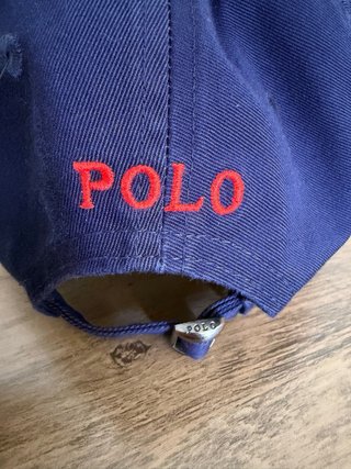 Gorra Polo Ralph Lauren Azul Marino Caballo Rojo