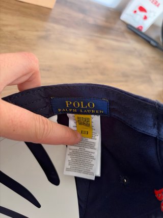 Gorra Polo Ralph Lauren Azul Marino Caballo Rojo