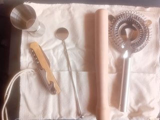 Set de Coctelería Plateado