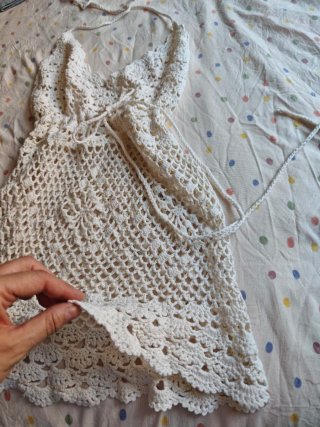 Top Ganchillo Estilo Ibicenco Talla Única