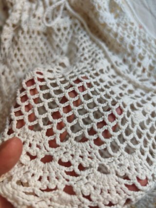 Top Ganchillo Estilo Ibicenco Talla Única