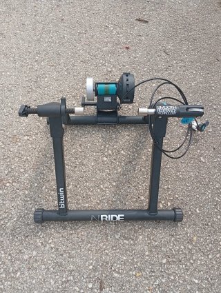 Rodillo para bicicleta btwin