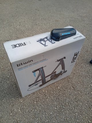 Rodillo para bicicleta btwin