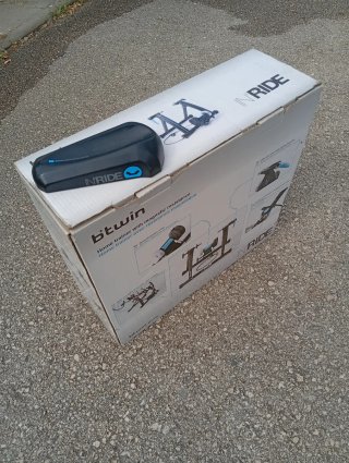 Rodillo para bicicleta btwin