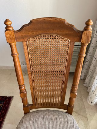 Mesa Comedor Broyhill Madera Maciza + 6 Sillas