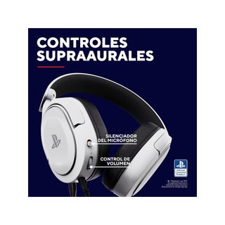 GXTrust Forta 498W auriculares gaming PS5 blancos